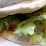 タリーズコーヒー - ベジピッツァ、ズームイン！