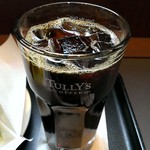 タリーズコーヒー - アイスコーヒー（３４０円）ですよ。