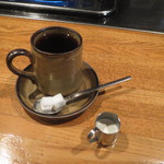天神前 すきしゃぶ亭 - 定食に付いているデミコーヒー