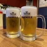 Teppan Sumire - 生ビール
