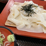 上州地粉うどん まつもと - 上州もち豚ミニソースカツ丼とひもかわうどんのセット