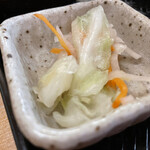 上州地粉うどん まつもと - 上州もち豚ミニソースカツ丼とひもかわうどんのセット