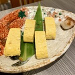 土ノ木 - 地鶏の出汁巻き卵（650円）