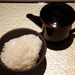 Oosaka Maze Soba Hideyoshi - 追い飯と追い鰹出汁