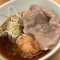 瓢斗 渋谷店 - 近江牛とポン酢です