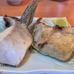 活魚料理 びんび家 - ブリのカマ焼き｡このサイズは食べた事ないなぁ✨