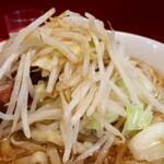 ラーメン二郎 - ヤサイ（そのまま）