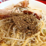 ラーメン二郎 - 花椒投下～♪