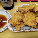 中華料理 末廣亭 - 豚肉の天ぷら