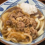 Marugame Seimen - (料理)鬼おろし肉ぶっかけ 冷 並