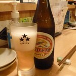 食楽酒家 朋 - 中瓶ビール