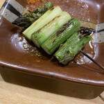 鳥ふぢ - アスパラ