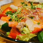 Shokuraku Chuu Bou Rion - よくばり海鮮サラダ