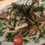 串善 - 豆腐サラダ480円