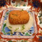 鈴田式 - 毛蟹と栗のコロッケ