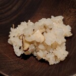鈴田式 - 松茸の混ぜご飯