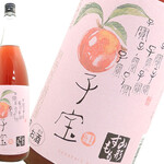 Yamagata peach cherry sake