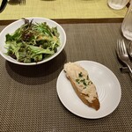 ビキニ ピカール - ランチのサラダとピンチョス