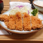 とんかつ うちの - ロースカツ1