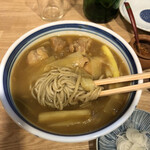 手打ちそばちくま - カレー蕎麦