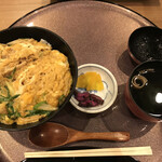 京都 ことこと - 九条ねぎの衣笠丼