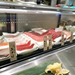 寿司 魚がし日本一 - ネタケース