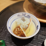 新ばし 星野 - 鱧と松茸土瓶蒸し