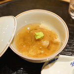 新ばし 星野 - ぐじ、ヒラタケの栗蒸し