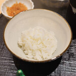 新ばし 星野 - 白ごはん