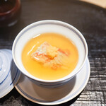 新ばし 星野 - 毛蟹茶碗蒸し