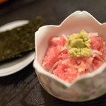 ひと椿 - 2度目の訪問ではこちらをサービスでいただきました(*^-^*)