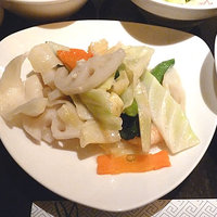 廣東料理 民生 ヒルトンプラザウエスト店 - 海老と野菜