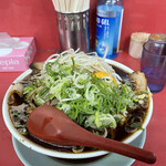 新福菜館 - 特大新福そば チャーシューメン 1200円