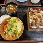 Resutoran Kadoya - 国産牛焼肉弁当 1150円