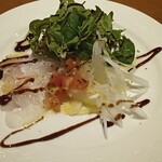 단바라 킷친 Sole - 도미 카르파초