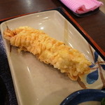 讃岐製麺 - 鶏の天ぷらはデカイけど・・・