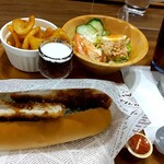 熊野ロマンスcoffee - 日替わりランチを注文しました。お手頃な価格でした。