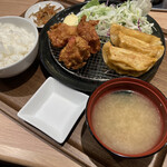 Gyouza To Kare Zangi No Mise Tenshin Sapporo - ミックス定食900円