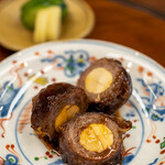 柚木元 - 2022.10 松茸の信州牛巻き