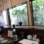 天乙 - カウンターから