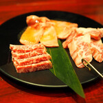 Yakiniku Niku No Suke To-Kyo- - 霜降りカルビ　A5ランク/黒毛和牛ロース/牛タン