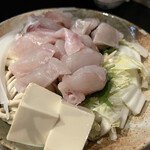 多満喜 - 鍋　てっちり鍋