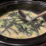 多満喜 - 〆の雑炊　1人前