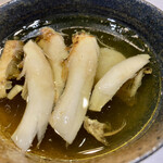 清湯醤油 ほし乃 - 鱧と松茸のつけそば@2,000円