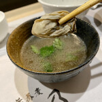 清湯醤油 ほし乃 - 松茸つけ汁にスープ割り