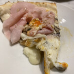 ピッツェリア・アッソ・ダ・ヤマグチ - 生ハムのビスマルク