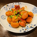 Saikou Gyouzabou - 栗鶏煮（800円）