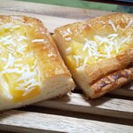 sora - ココナッツパンデニッシュ　断面