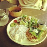 Ao cafe - ワンプレートランチ～豆腐ハンバーグ