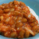ラーメンショップ さつまっ子 スペシャル21 - 201305　ｽﾍﾟｼｬﾙ21　ﾗｲｽS(150円）Ｓでこのボリューム！納豆好きは必食！